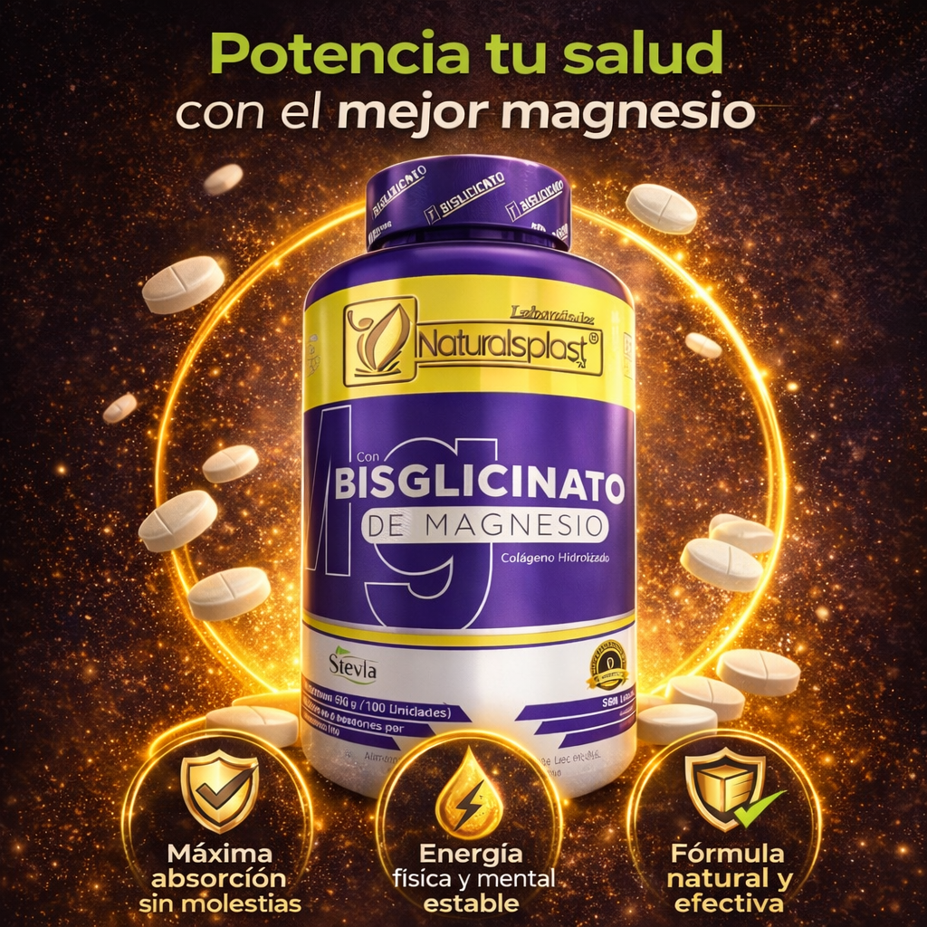 BISGLICINATO DE MAGNESIO: LA MEJOR FORMA DE MAGNESIO